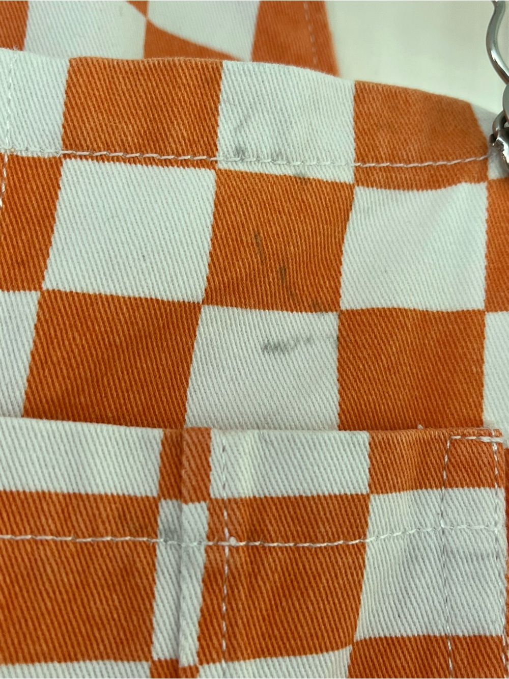 Tennessee VOLS Orange White
Checkerboard Overalls Size Small - Picture 14 of 15